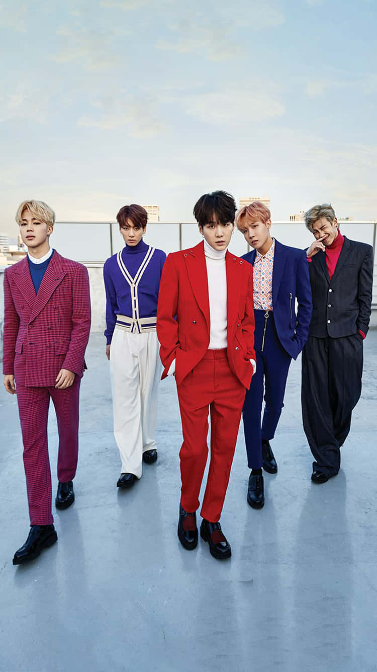 جلسة تصوير BTS لمجلة سينغلز خلفية