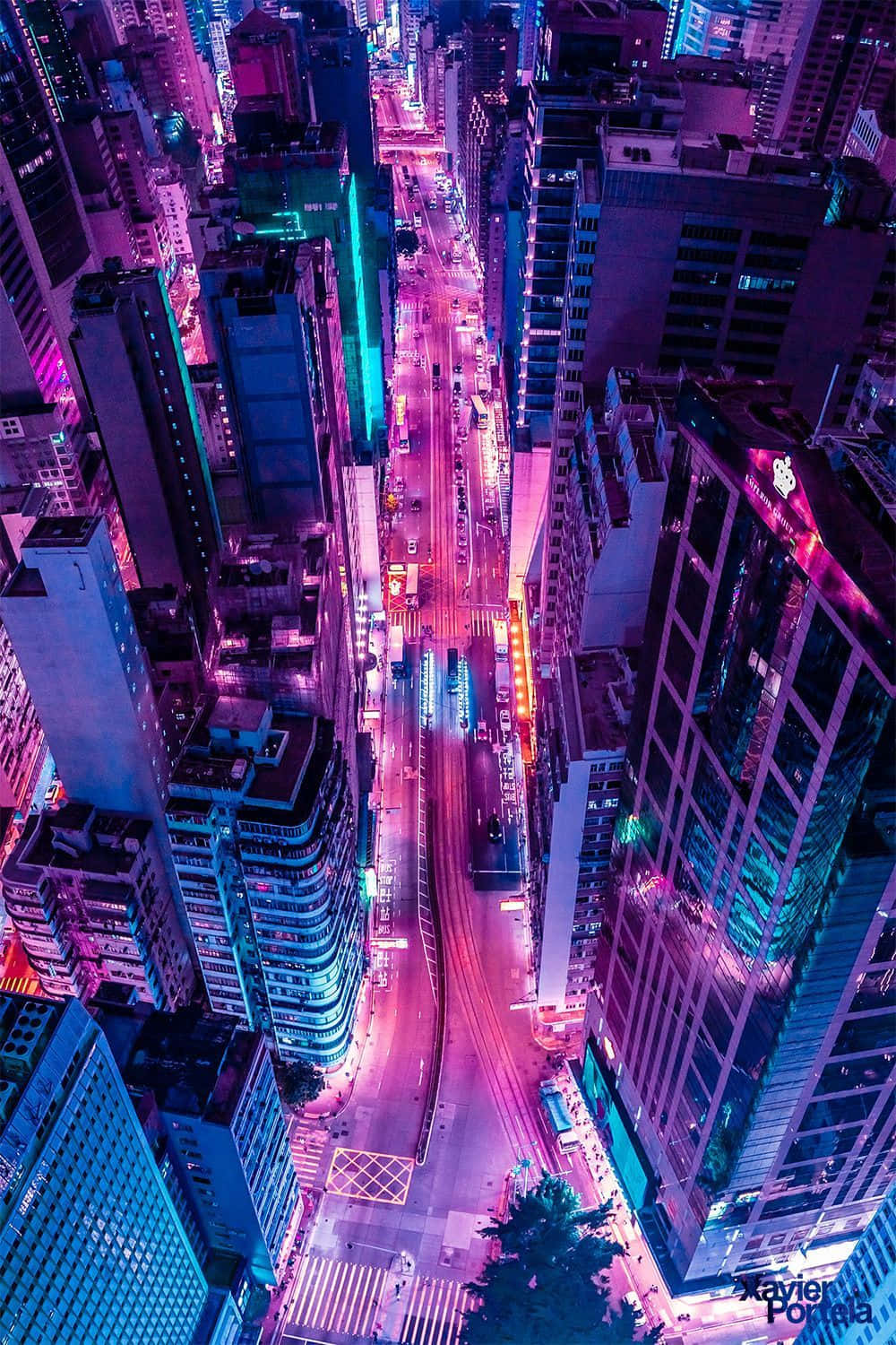 جماليات النيون الساطعة والجميلة خلفية