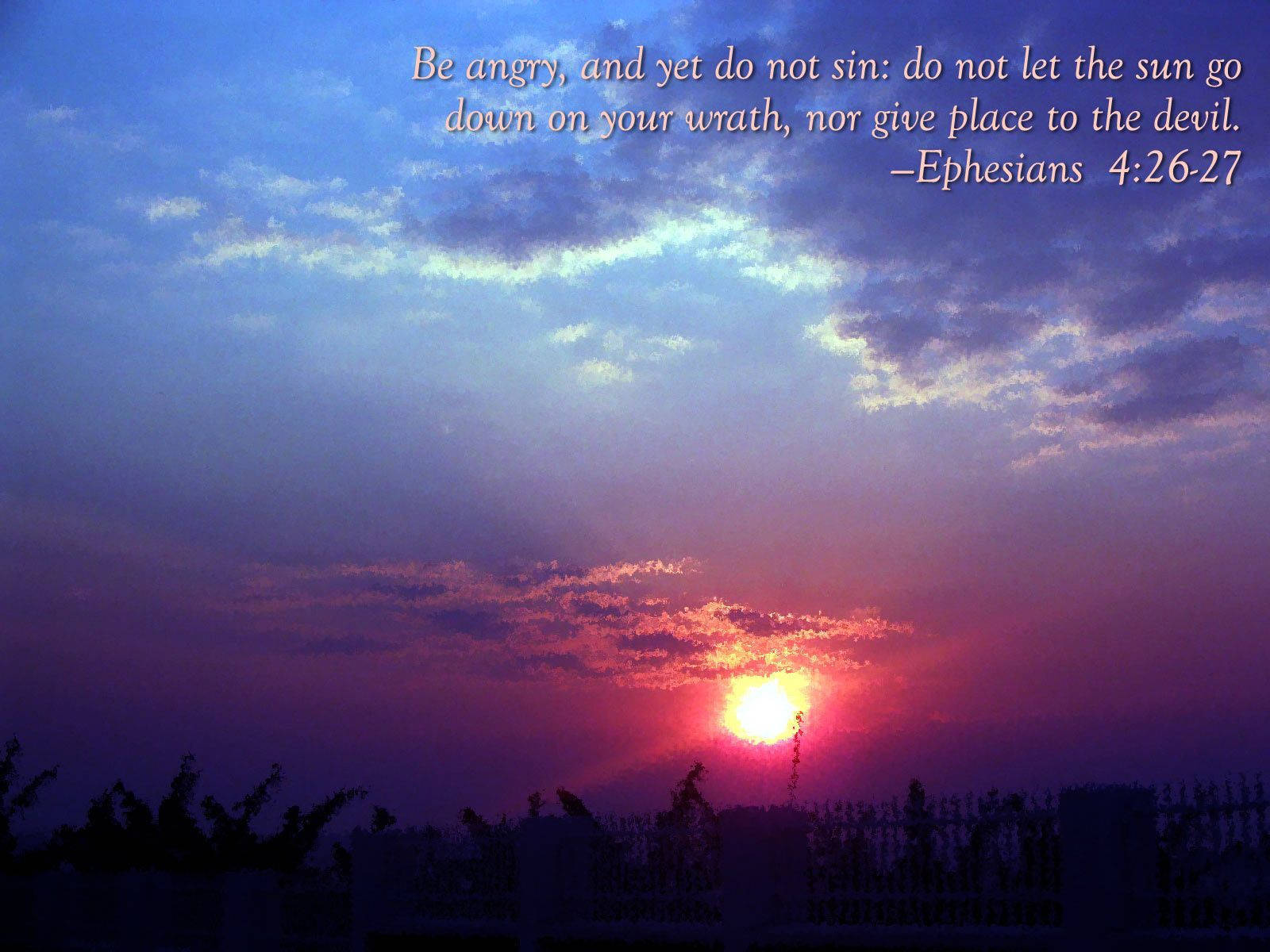 جمالية آية من رسالة أفسس خلفية