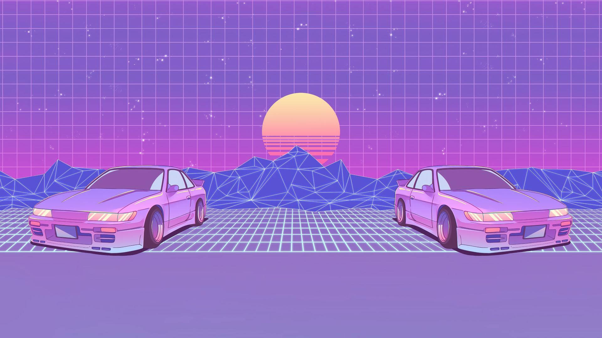 جمالية سينثويف JDM خلفية