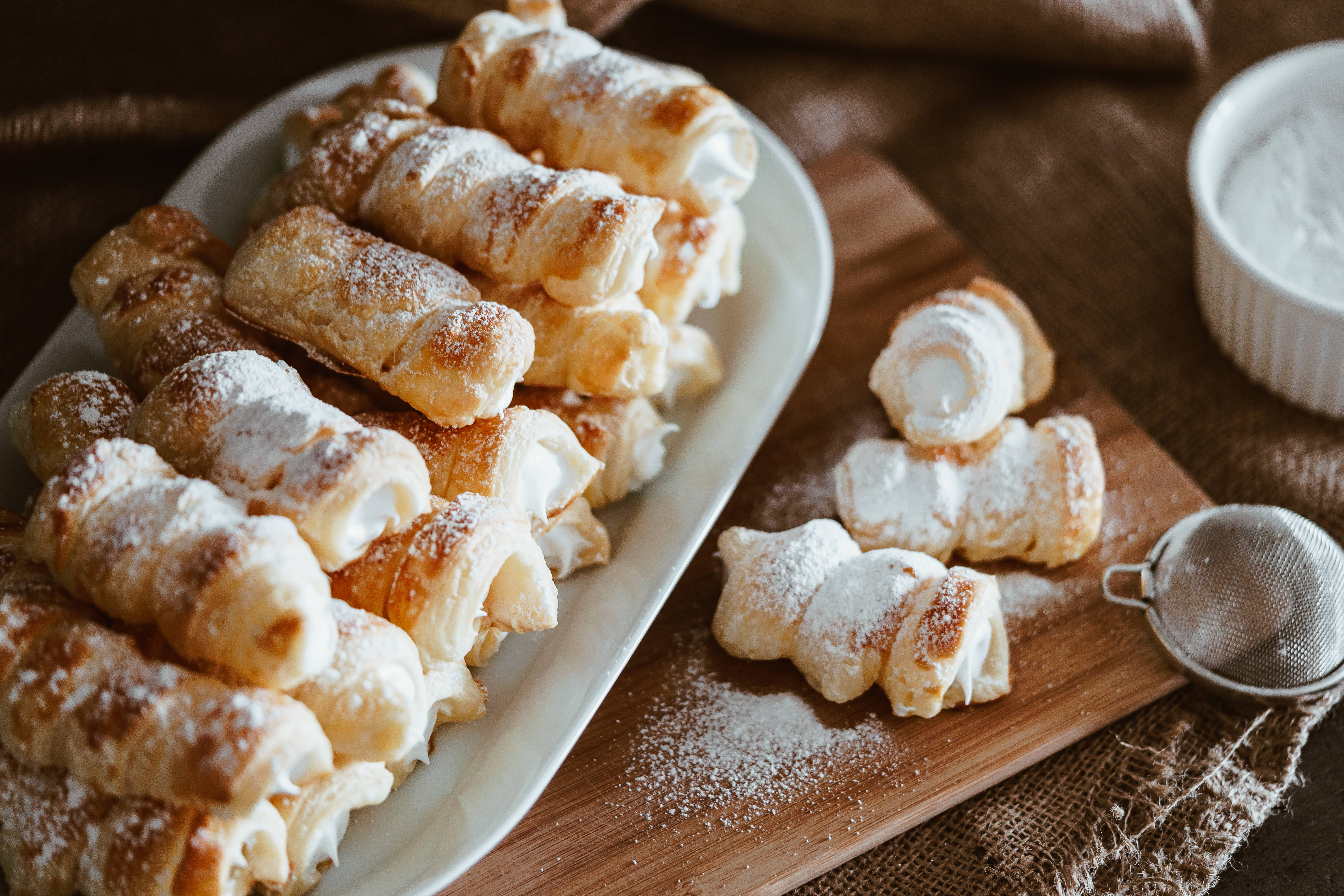 جمالية كوخية لـ Schaumrollen خلفية