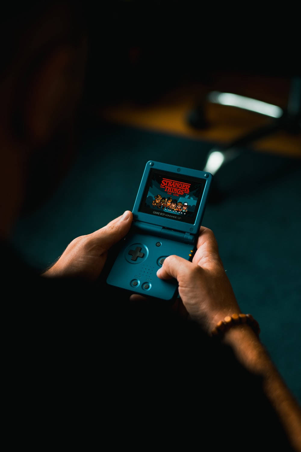 جهاز Game Boy Advance SP Stranger Things خلفية