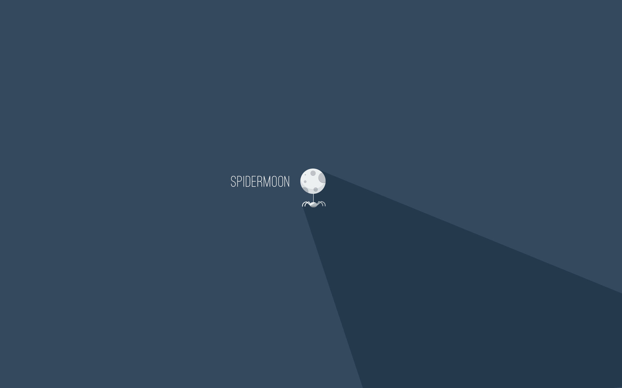 حاسوب محمول جمالي بسيط SpiderMoon خلفية