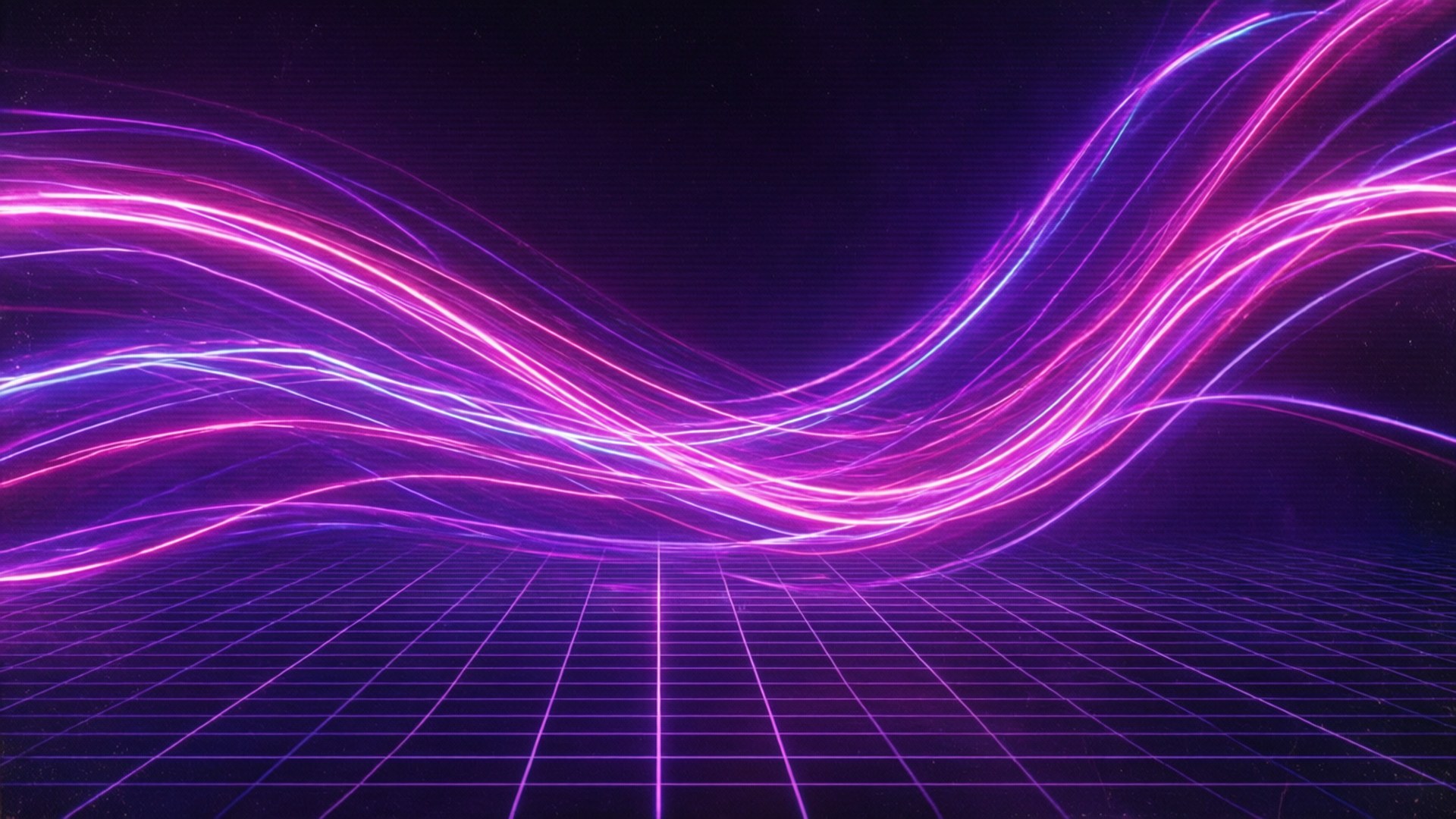 خطوط ضوء نيون خلفية