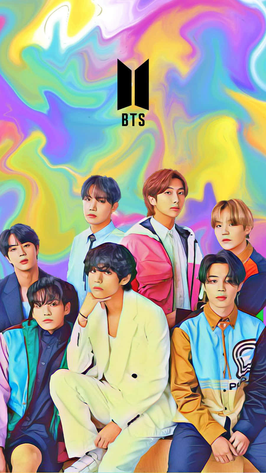 خلفية BTS خلفية