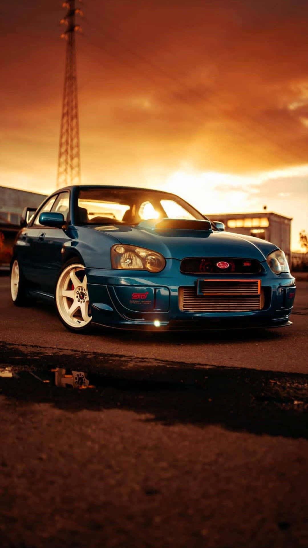 خلفية آيفون مستوحاة من سيارات JDM الجذابة خلفية