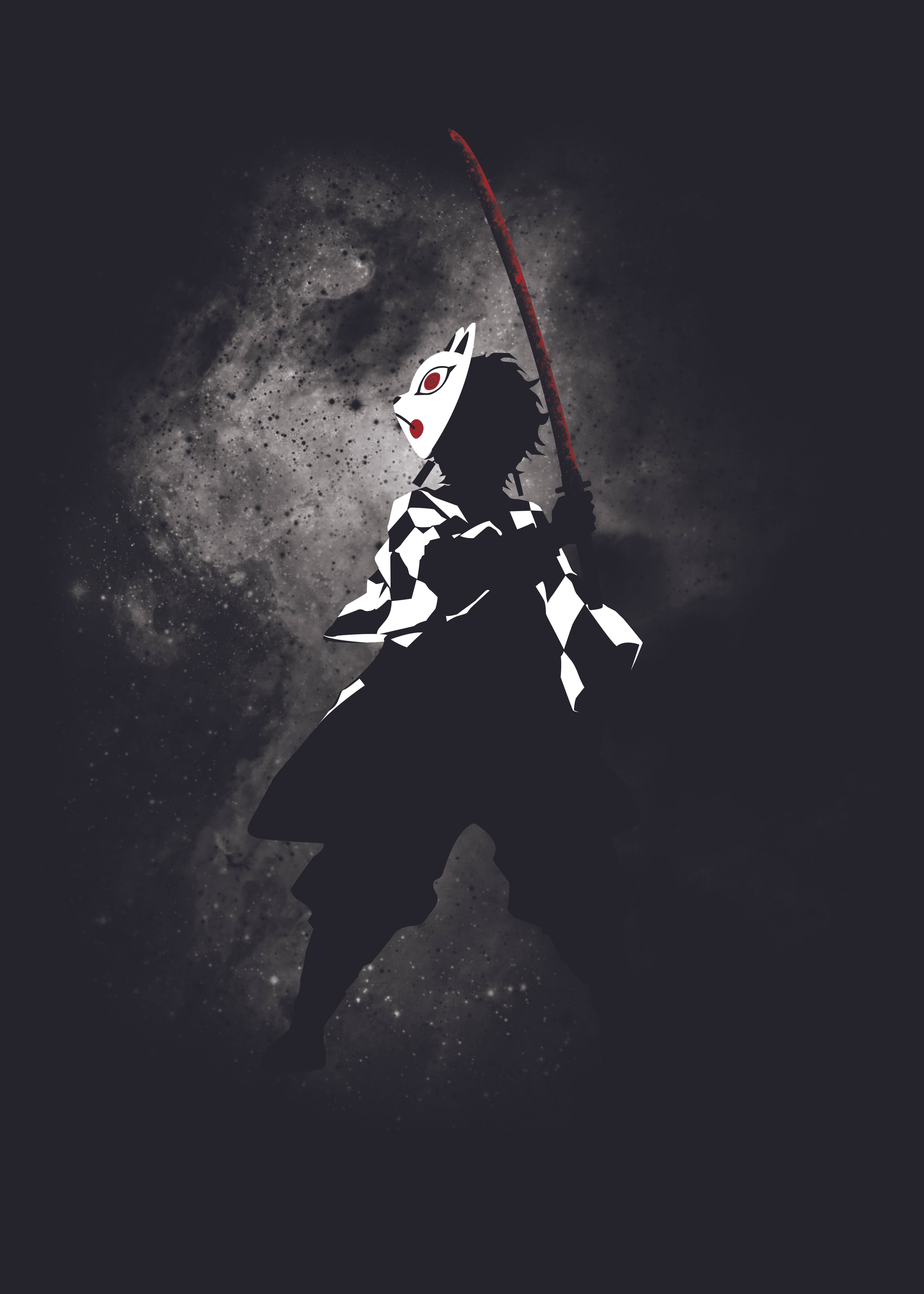 خلفية بسيطة لـ تانجيرو كامادو خلفية