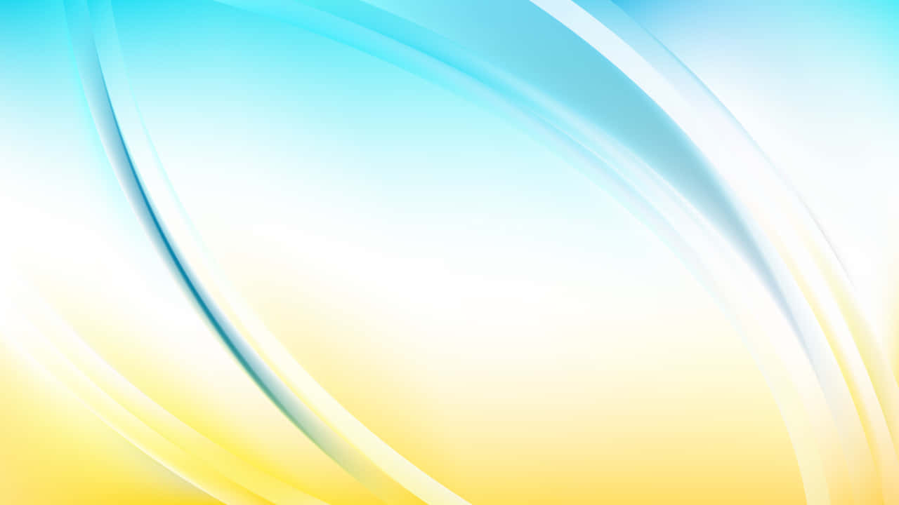 خلفية زرقاء وصفراء بتصميم حلزوني خلفية