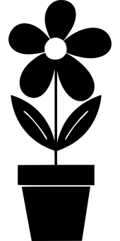 خلفية زهور سوداء خلفية