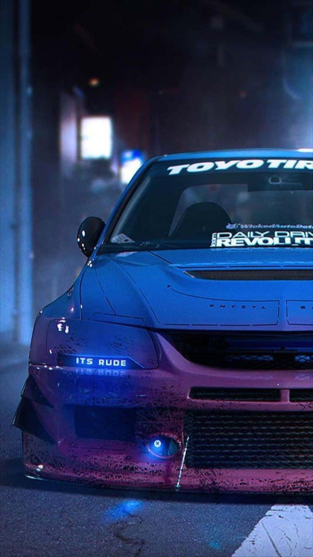 خلفية شاشة آيفون JDM خلفية