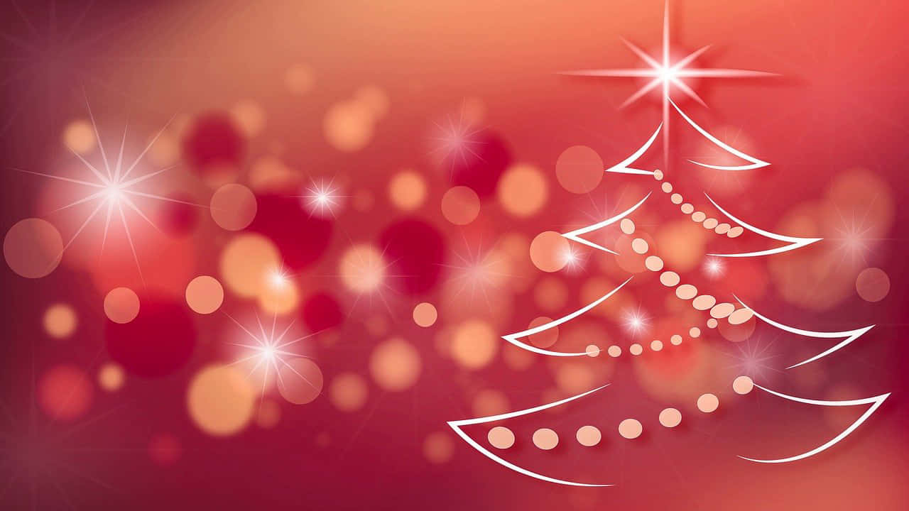 خلفية عيد الميلاد مع تأثير البوكيه للاجتماعات خلفية