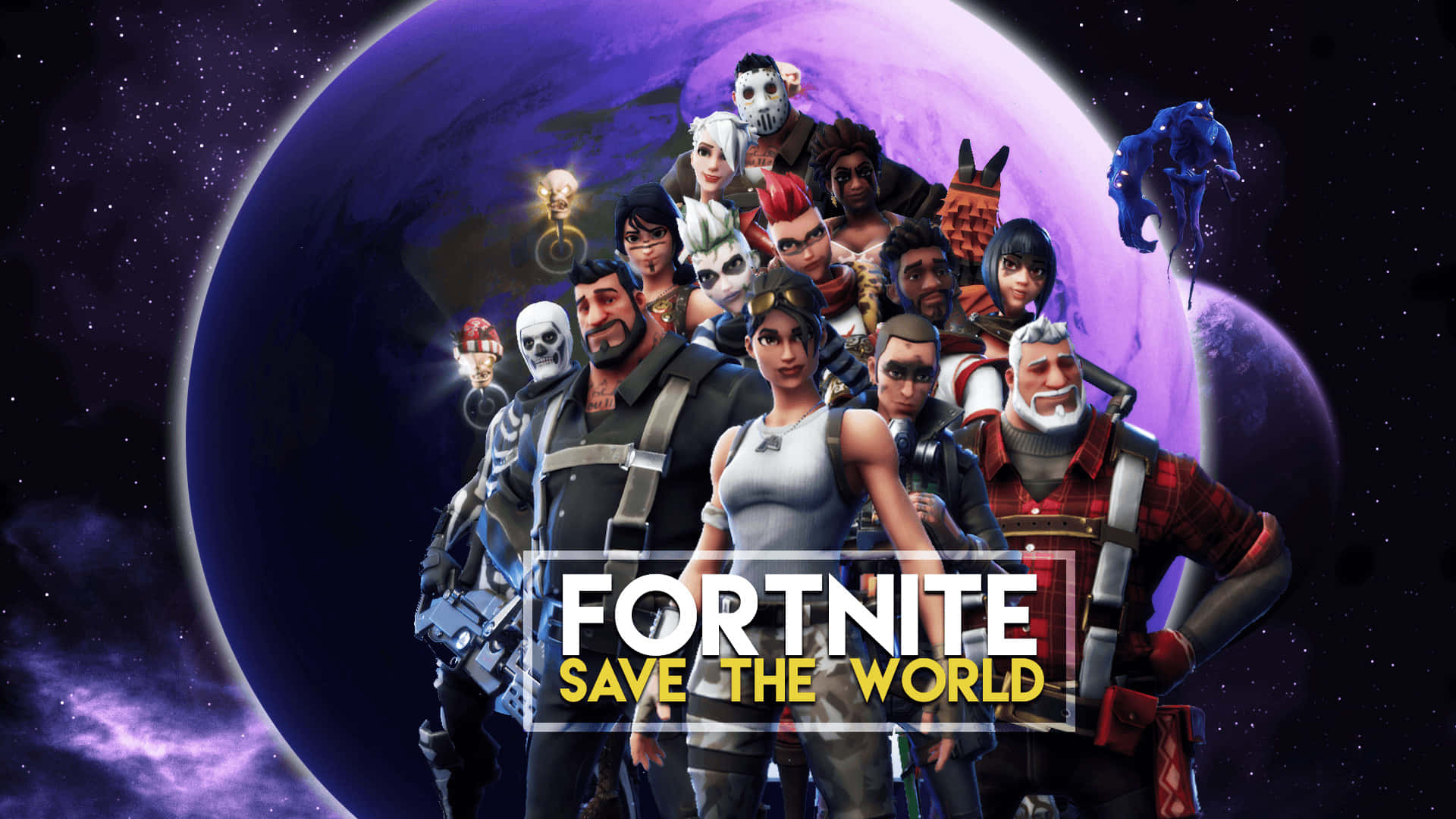 خلفية فورتنايت رائعة خلفية