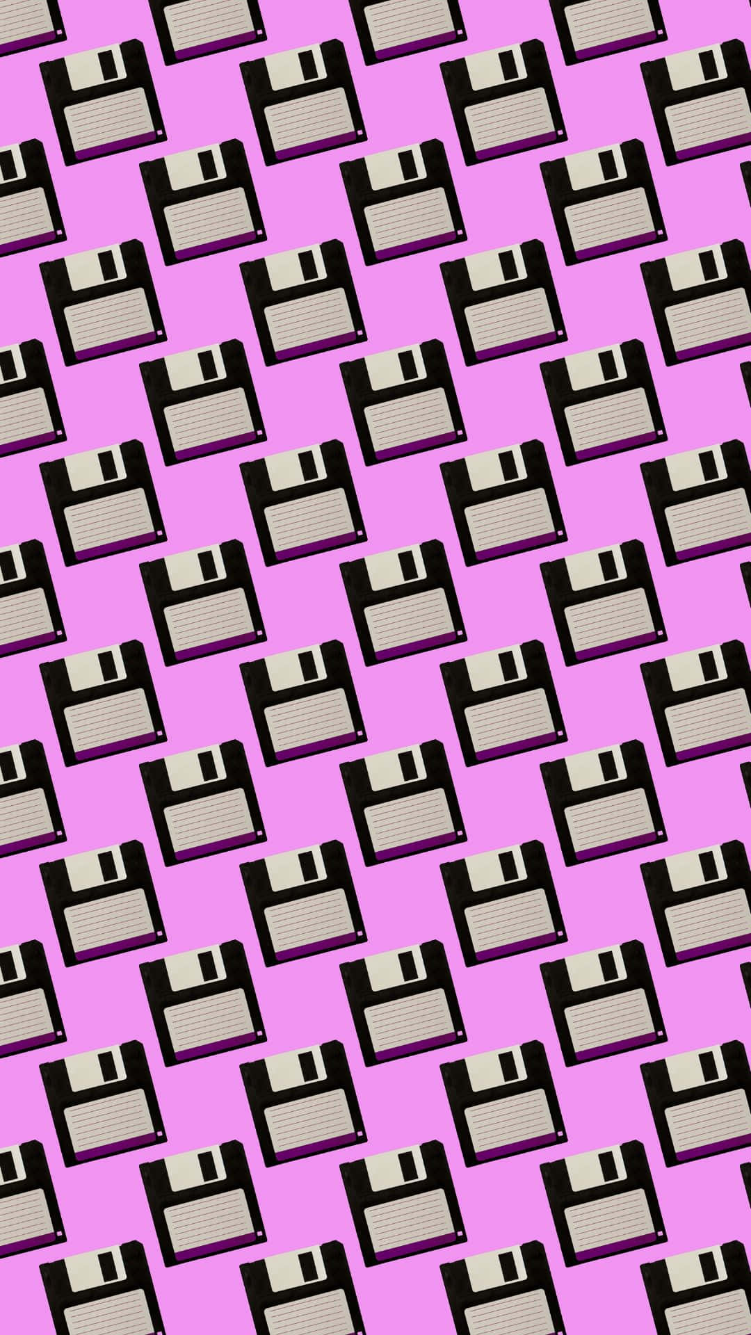 خلفية نمط أقراص سوداء جمالية على طريقة VSCO خلفية