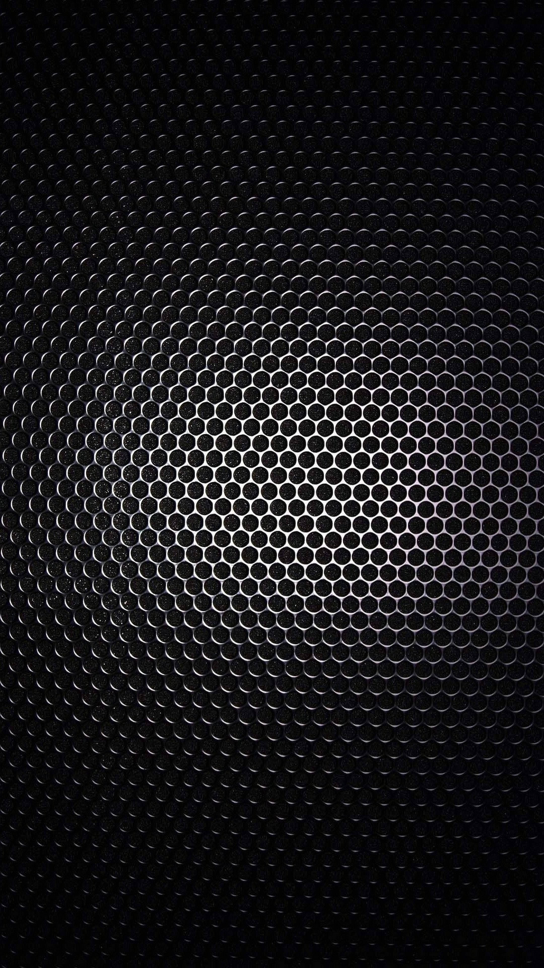 خلفية هاتف داكنة بدقة 4K فائقة الوضوح بتصميم شبكي خلفية