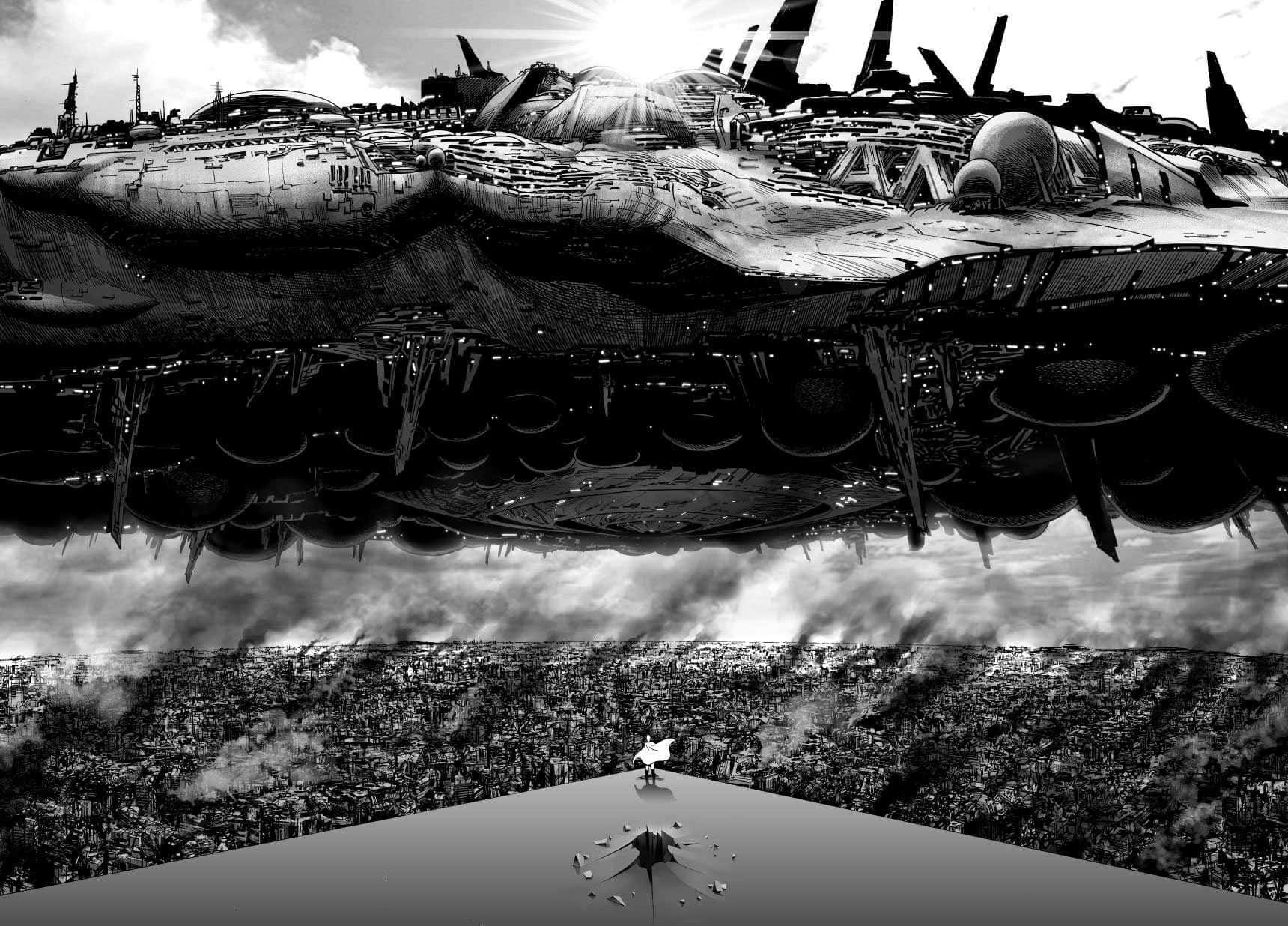 رسم توضيحي للوحة مانجا خلفية