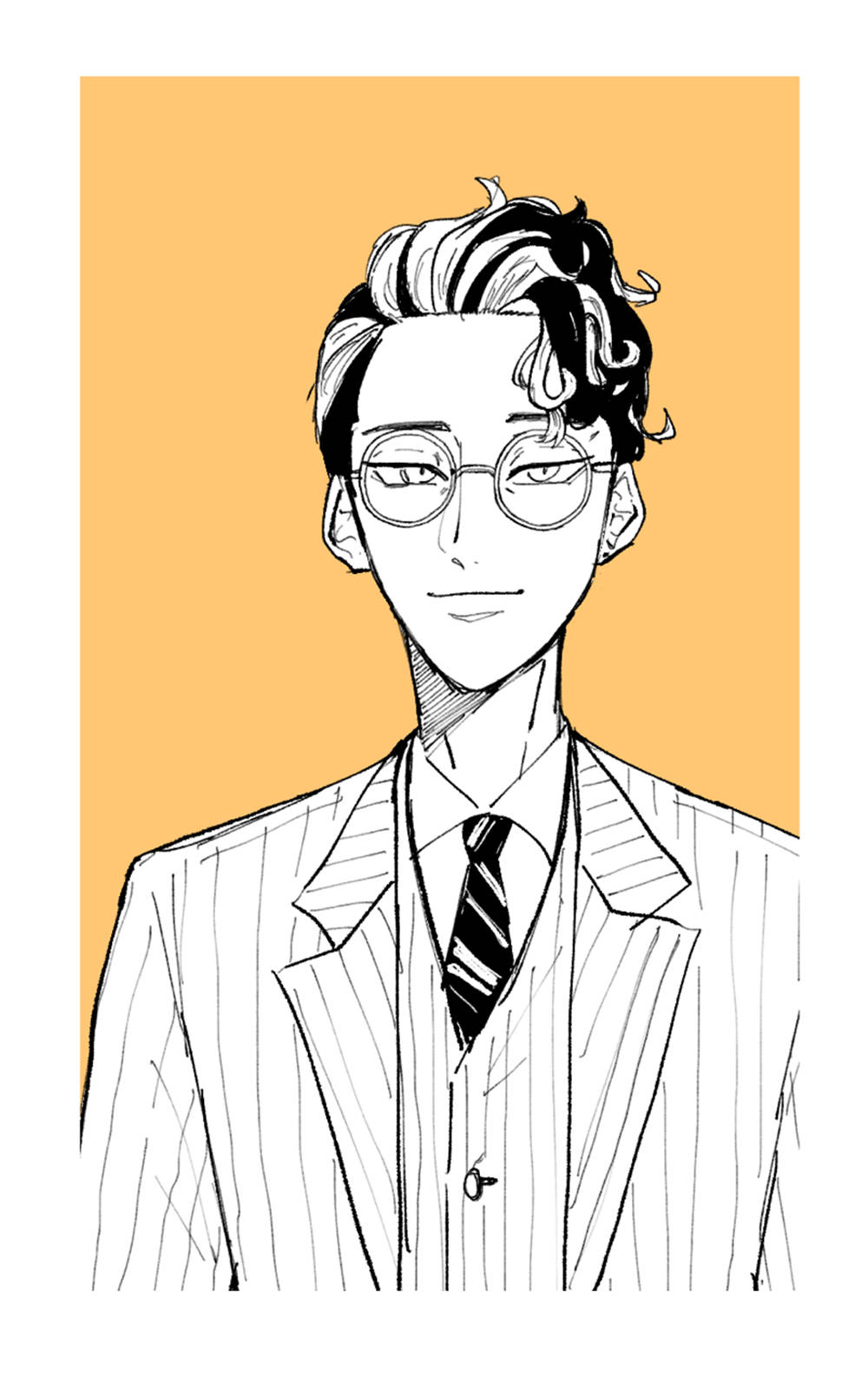رسمة شوجي هانما بالخردل خلفية