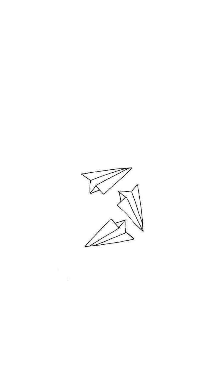 رسومات جمالية للطائرات الورقية خلفية