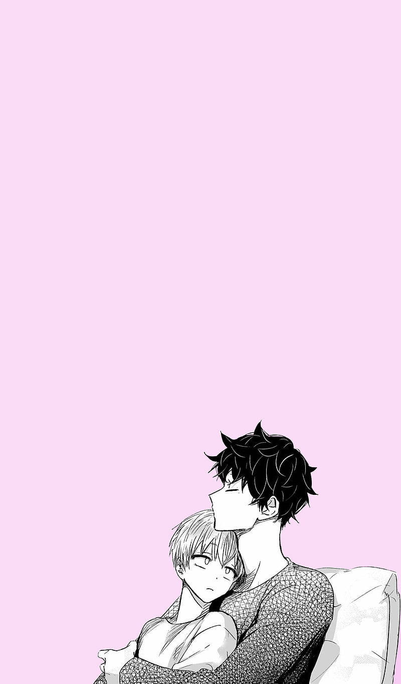 رسومات مانجا لشابين مثليين خلفية