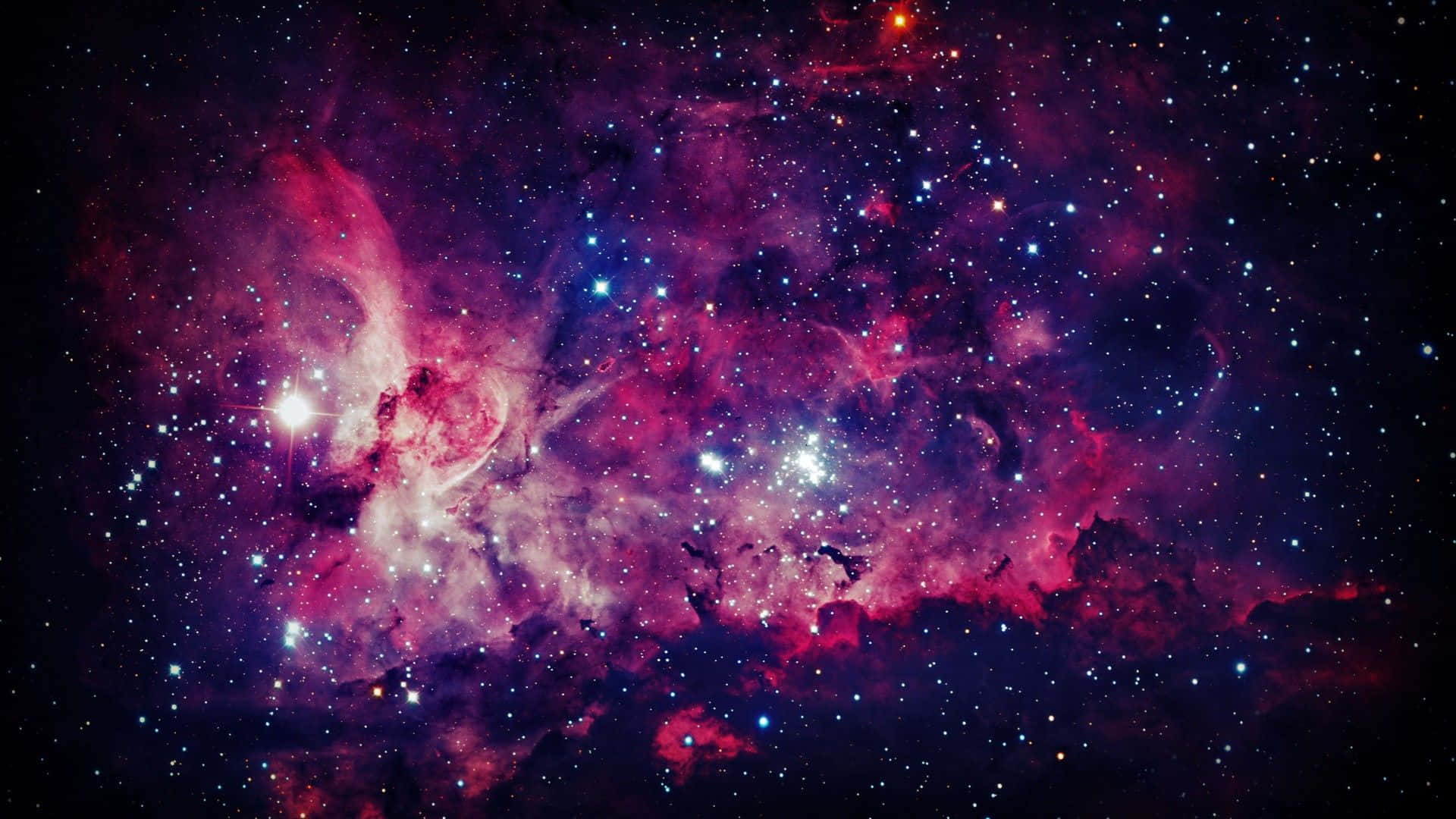 سديم فضائي بدقة 1920X1080 خلفية