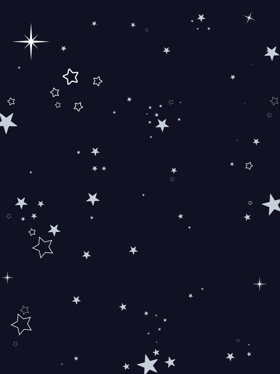 سماء ليلية نجمية لطيفة لجهاز iPad Pro خلفية