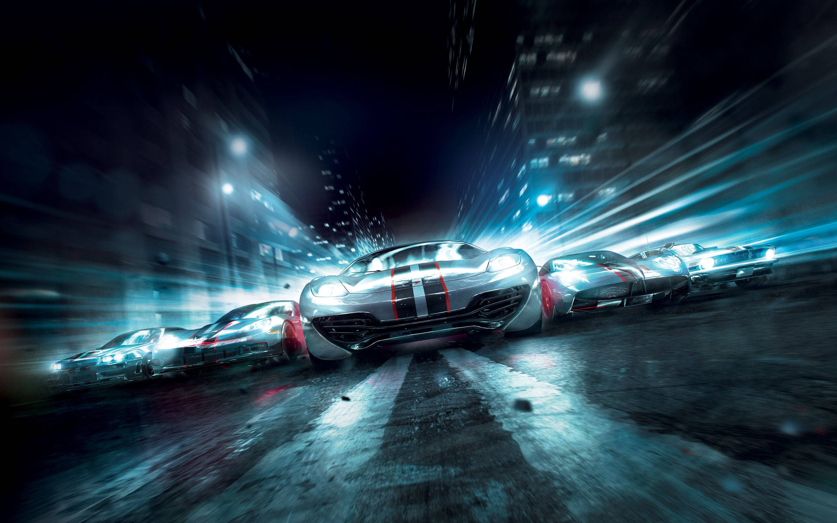 سيارات سباق Grid 2 الحية خلفية