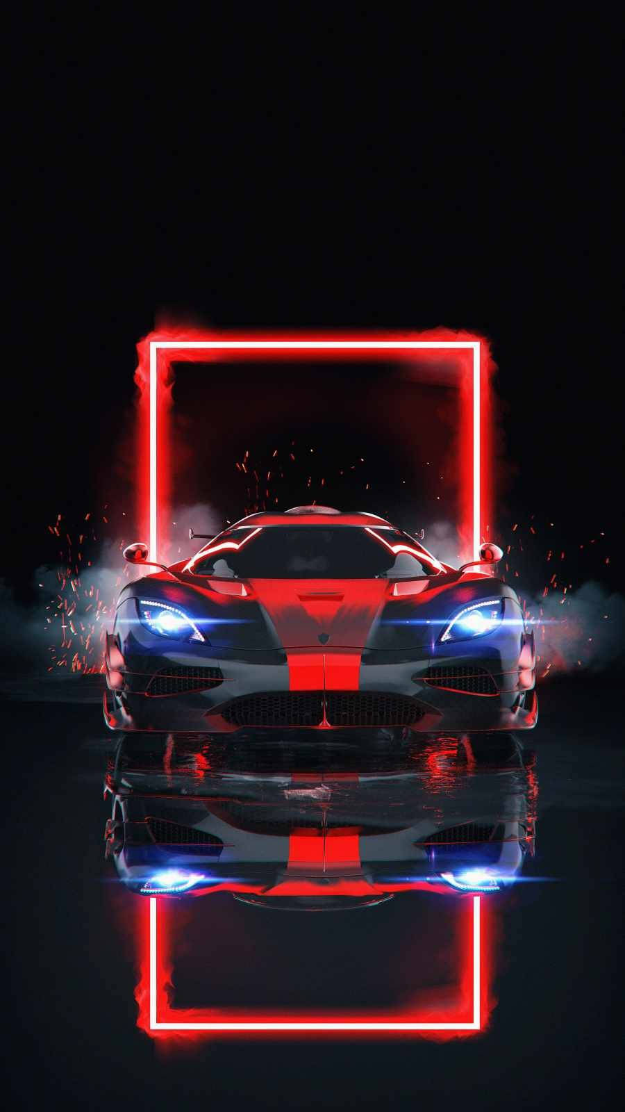 سيارة Koenigsegg One:1 لأيفون خلفية