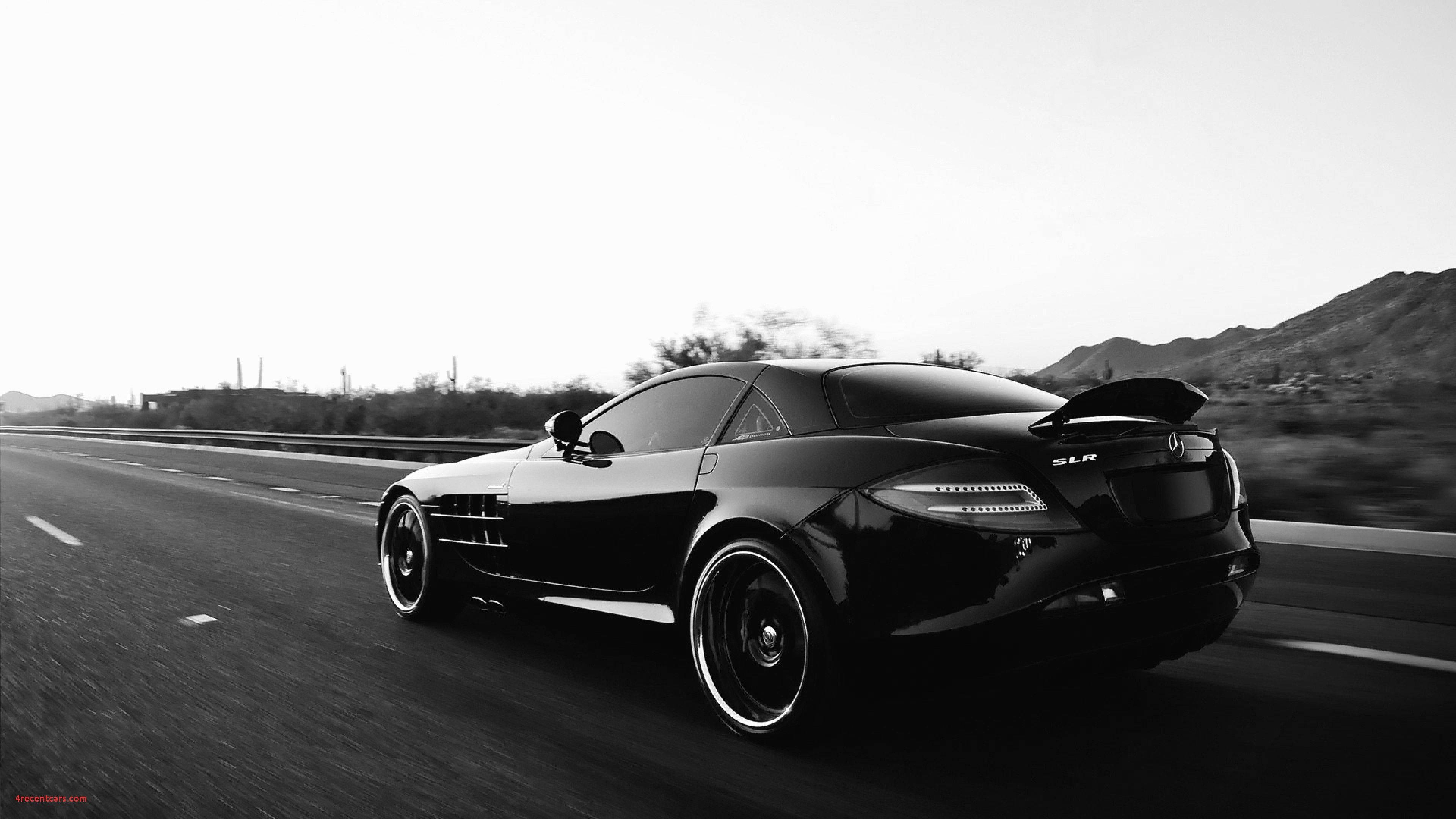 سيارة رمادية 4K مرسيدس بنز SLR خلفية