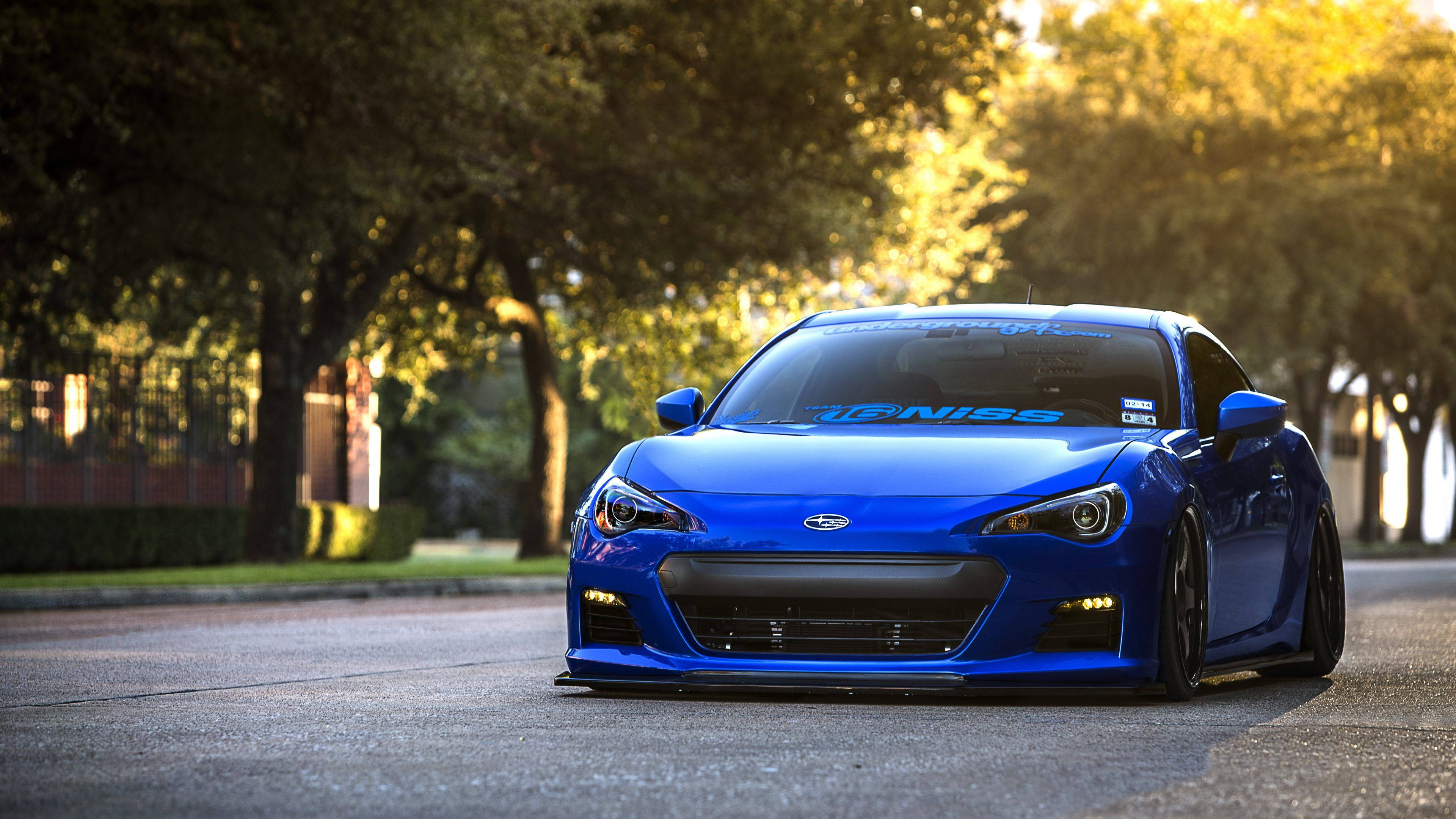 سيارة سوبارو BRZ بدقة 4K خلفية