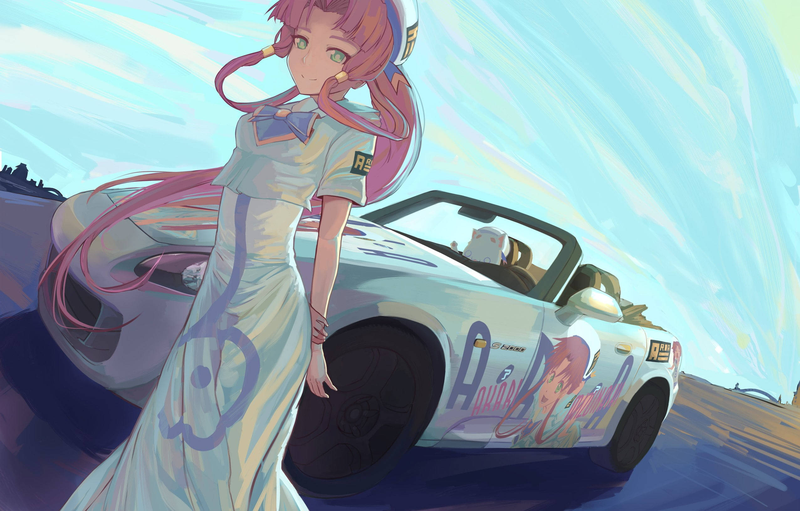 سيارة هوندا S2000 أنمي خلفية