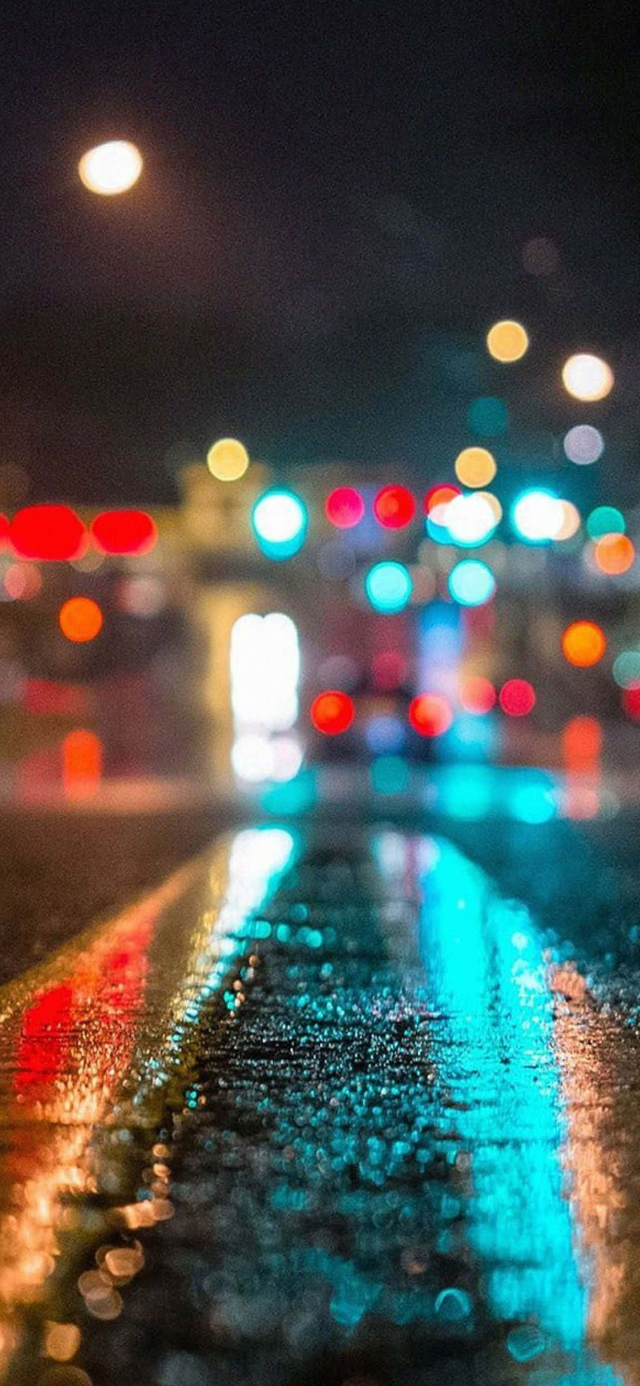شاشة أورورا ساحرة للآيفون خلفية