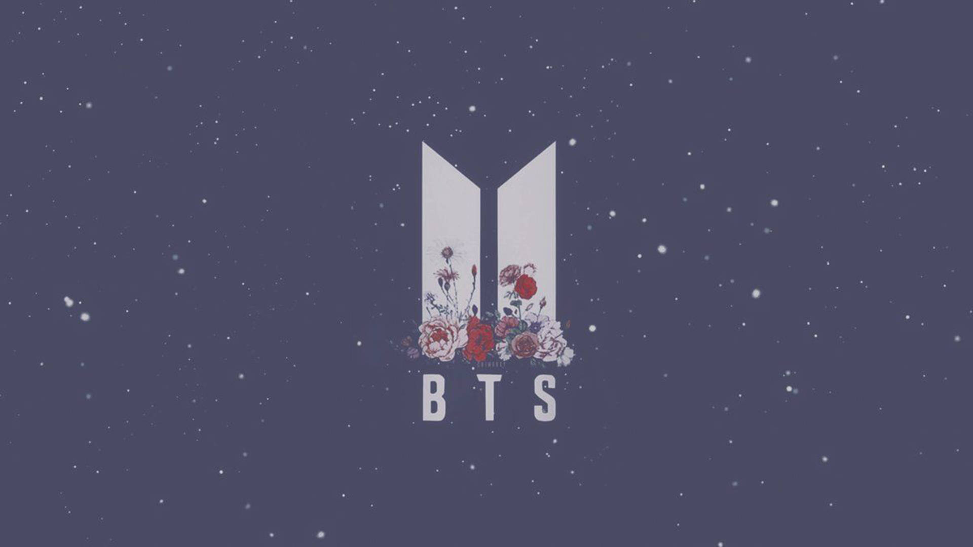 شعار BTS الجمالي للابتوب خلفية