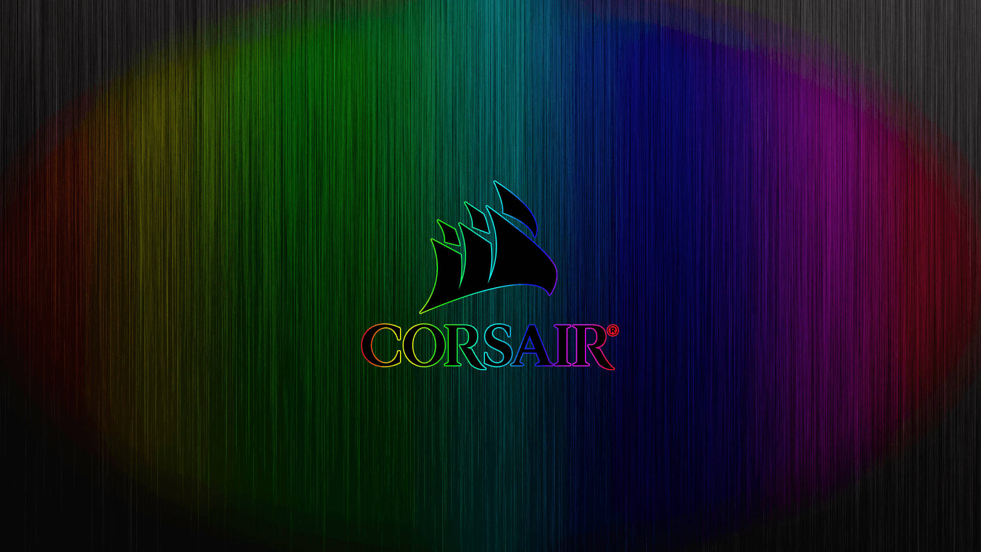 شعار Corsair RGB 4K خلفية
