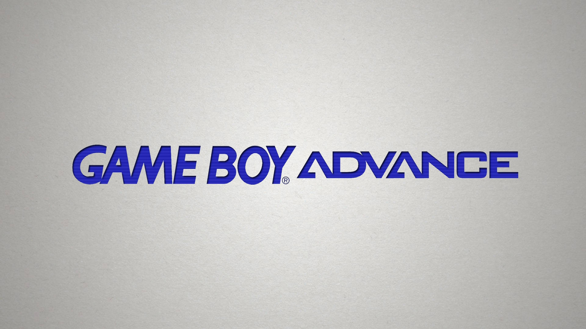 شعار Game Boy Advance خلفية
