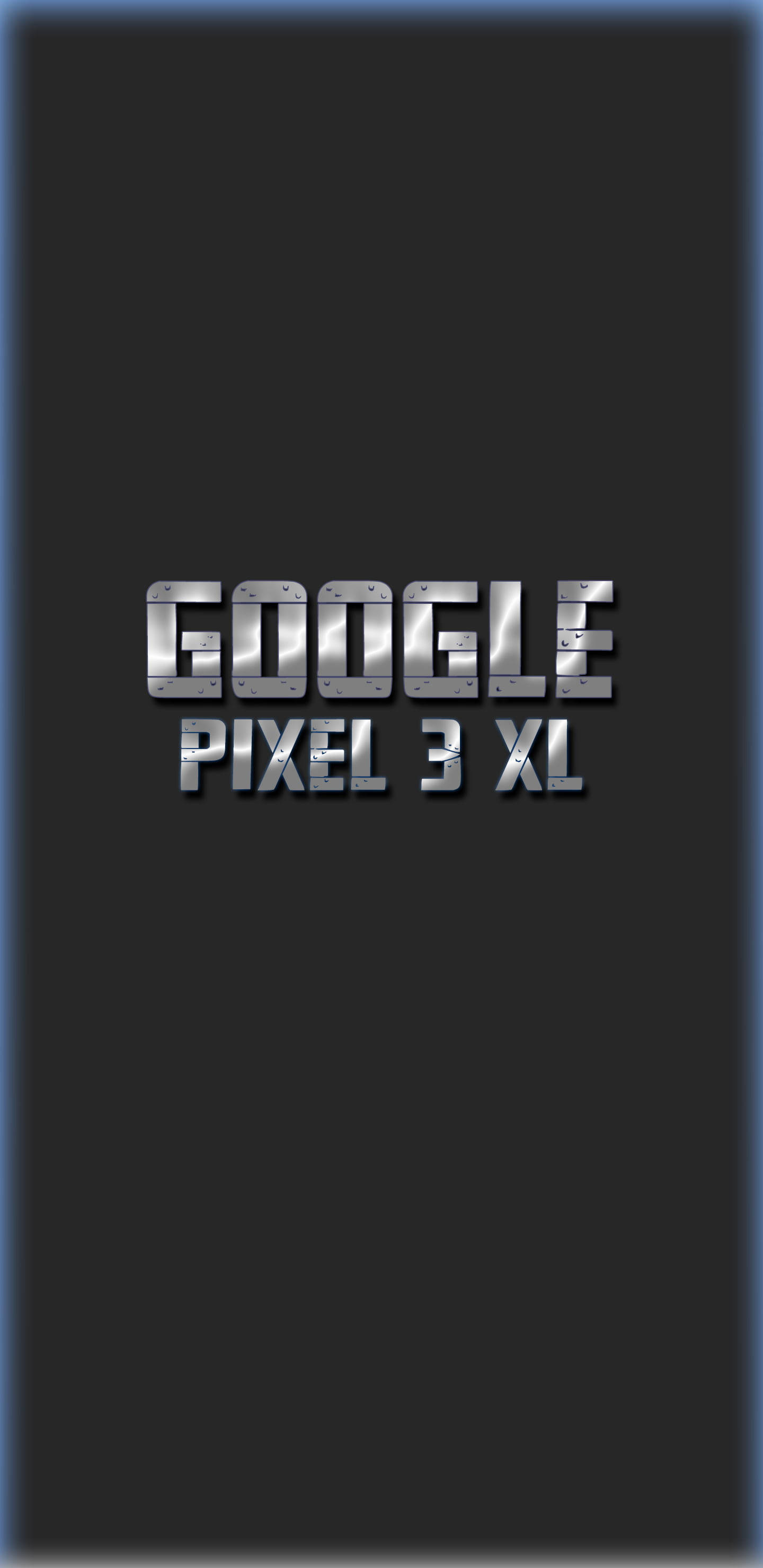 شعار Pixel 3 XL المعدني خلفية