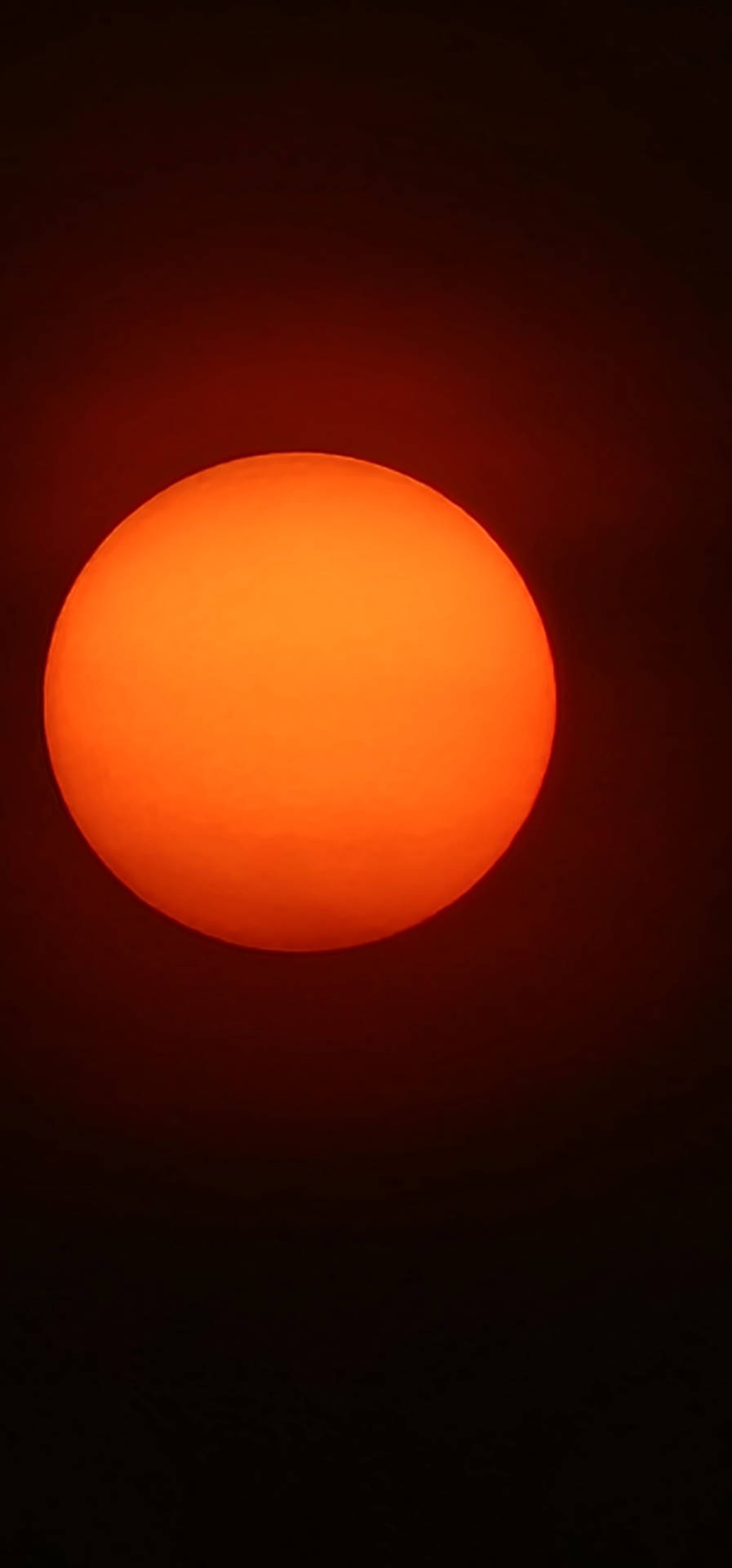 خلفية شمس حمراء سامسونج جالاكسي S22