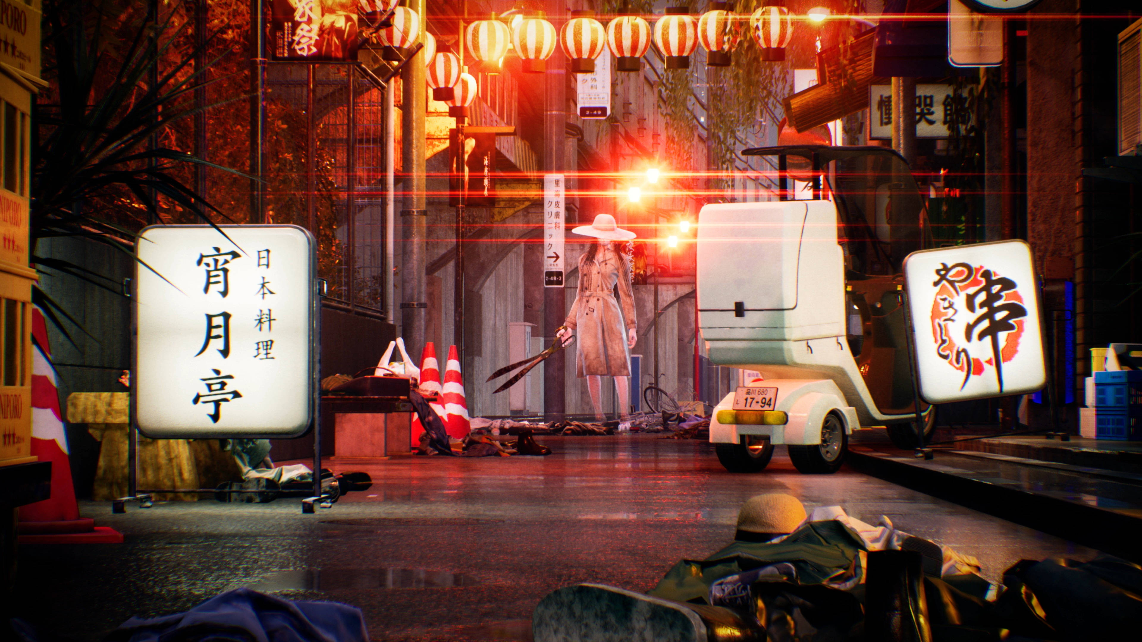 شوارع كوتشيساكي في Ghostwire Tokyo خلفية