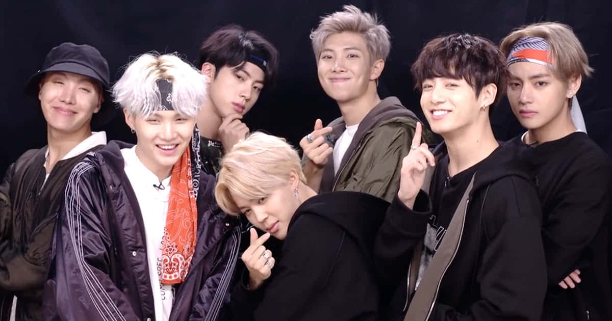 صورة BTS في برنامج The Ellen DeGeneres Show خلفية