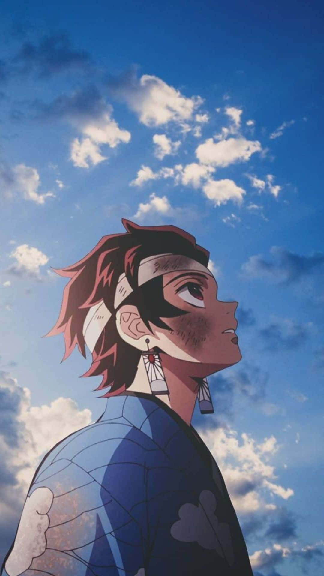 صورة بروفايل أنمي جمالية لتانجيرو خلفية