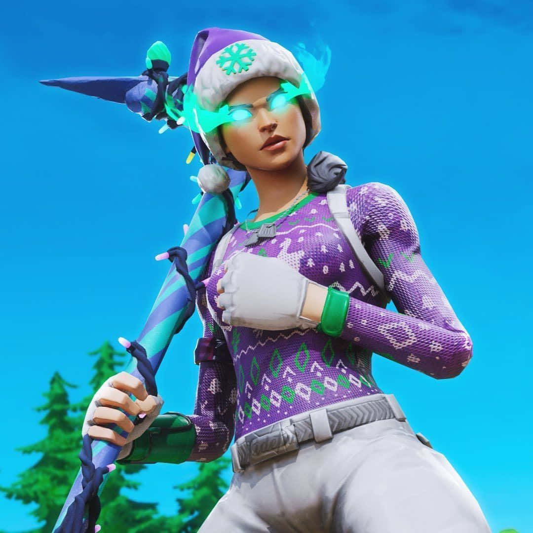 صورة بروفايل فورتنايت أنيقة جاهزة لتمثيل أسلوبك في اللعب خلفية