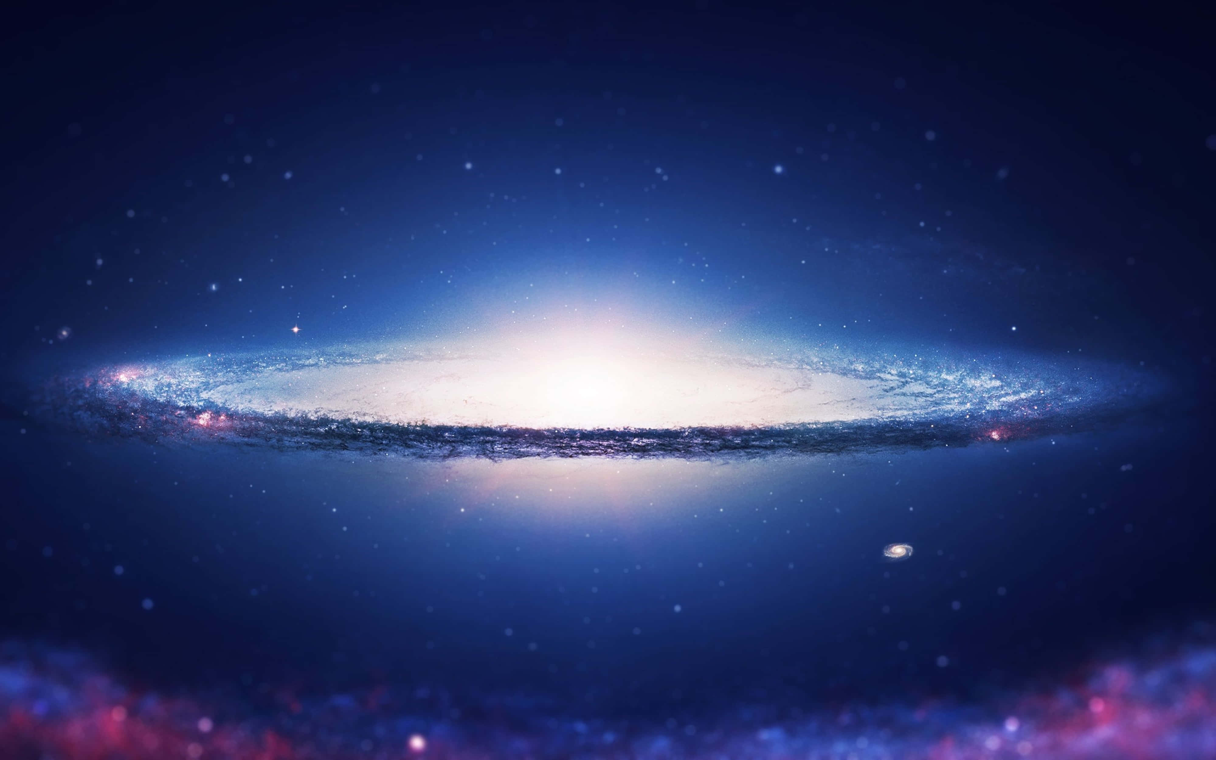 صورة رائعة بدقة 4K للكون - مجرة السومبريرو خلفية