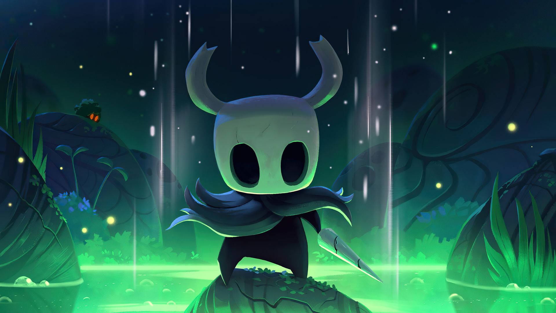 صورة شخصية رائعة من لعبة Hollow Knight خلفية