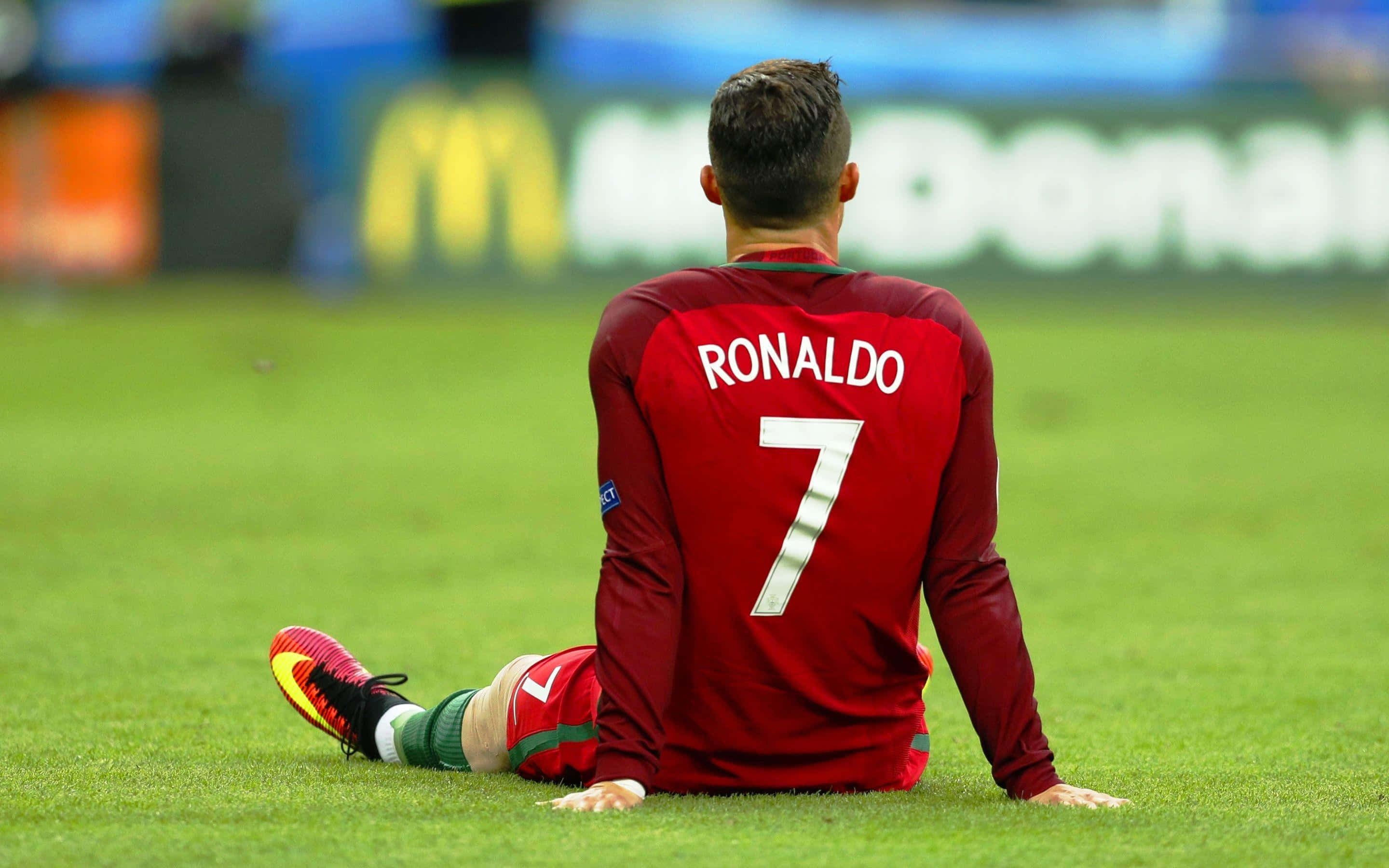 صورة لاعب كرة القدم كريستيانو رولاندو خلفية