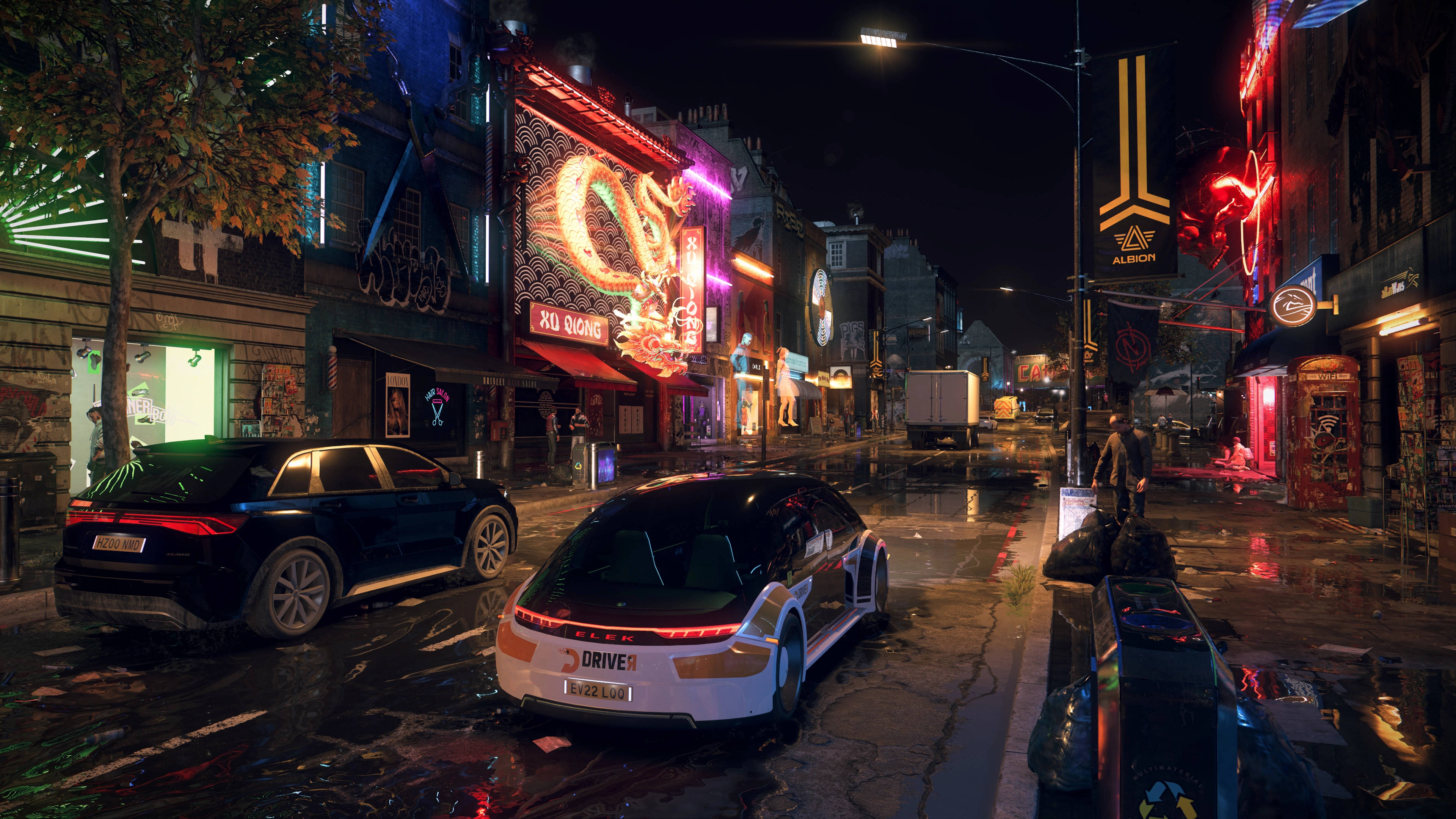 طريق Watch Dogs للألعاب 8K خلفية