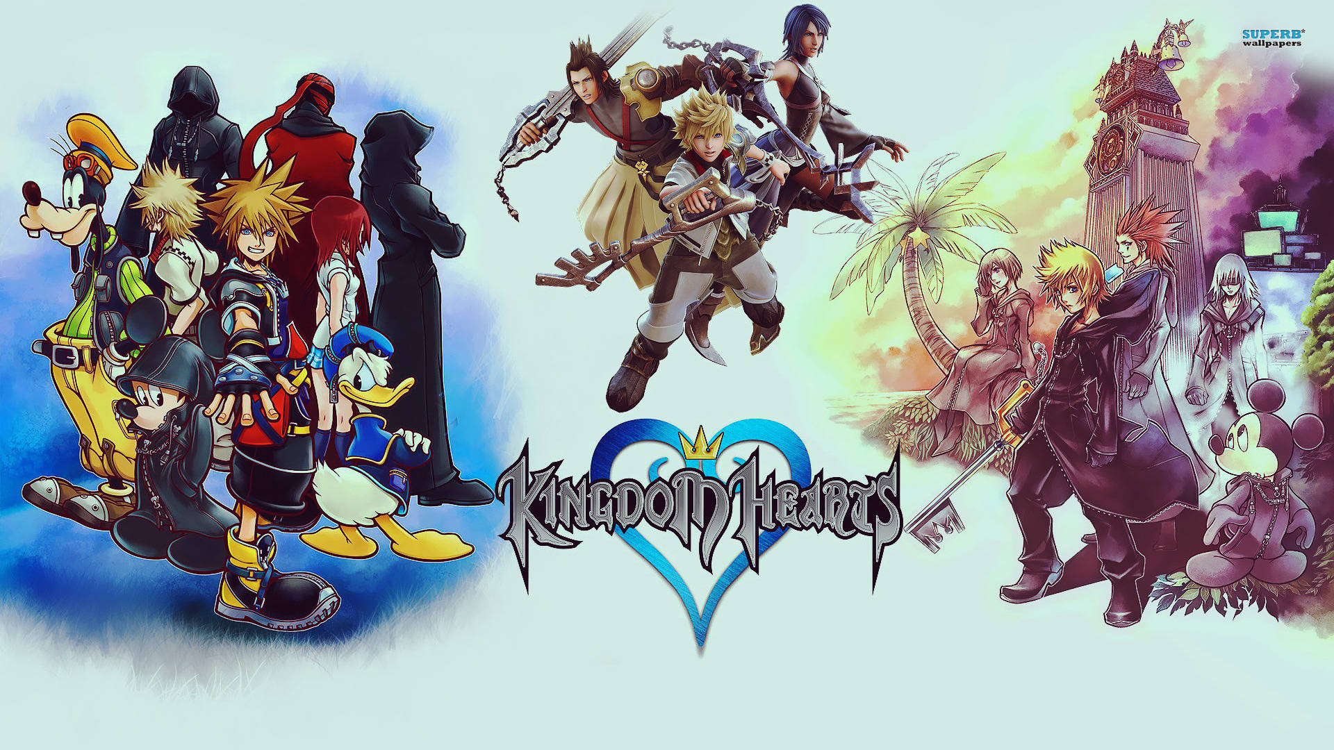 عرض شعار Kingdom Hearts الرائع