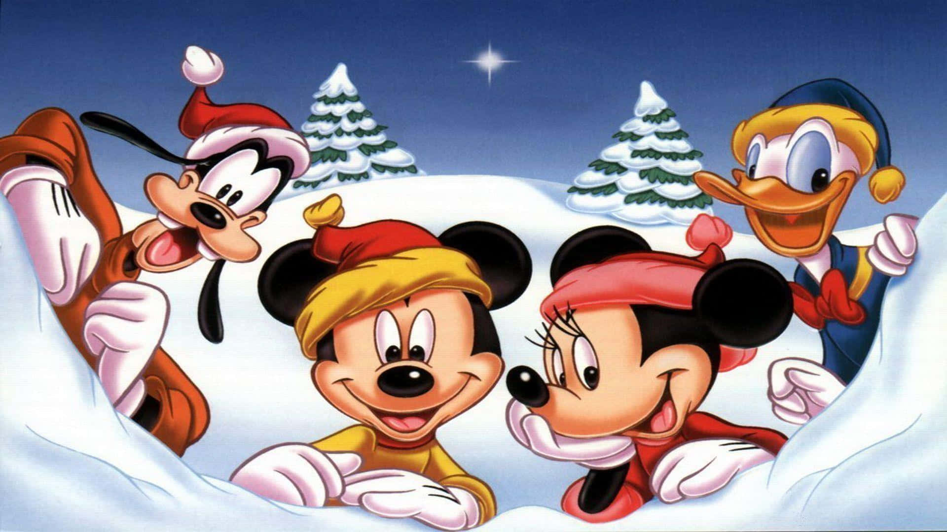 عيد ميلاد سحري مع ديزني خلفية
