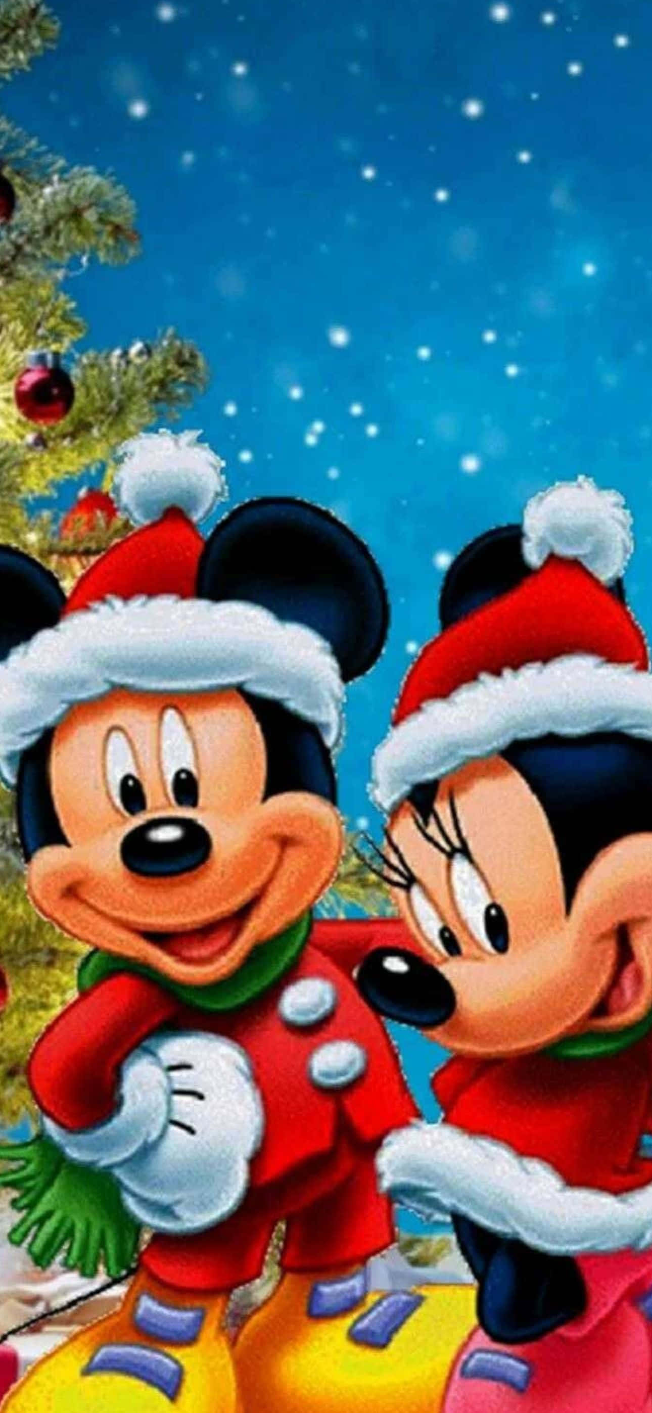 عيد ميلاد مجيد من هاتفك الآيفون! خلفية