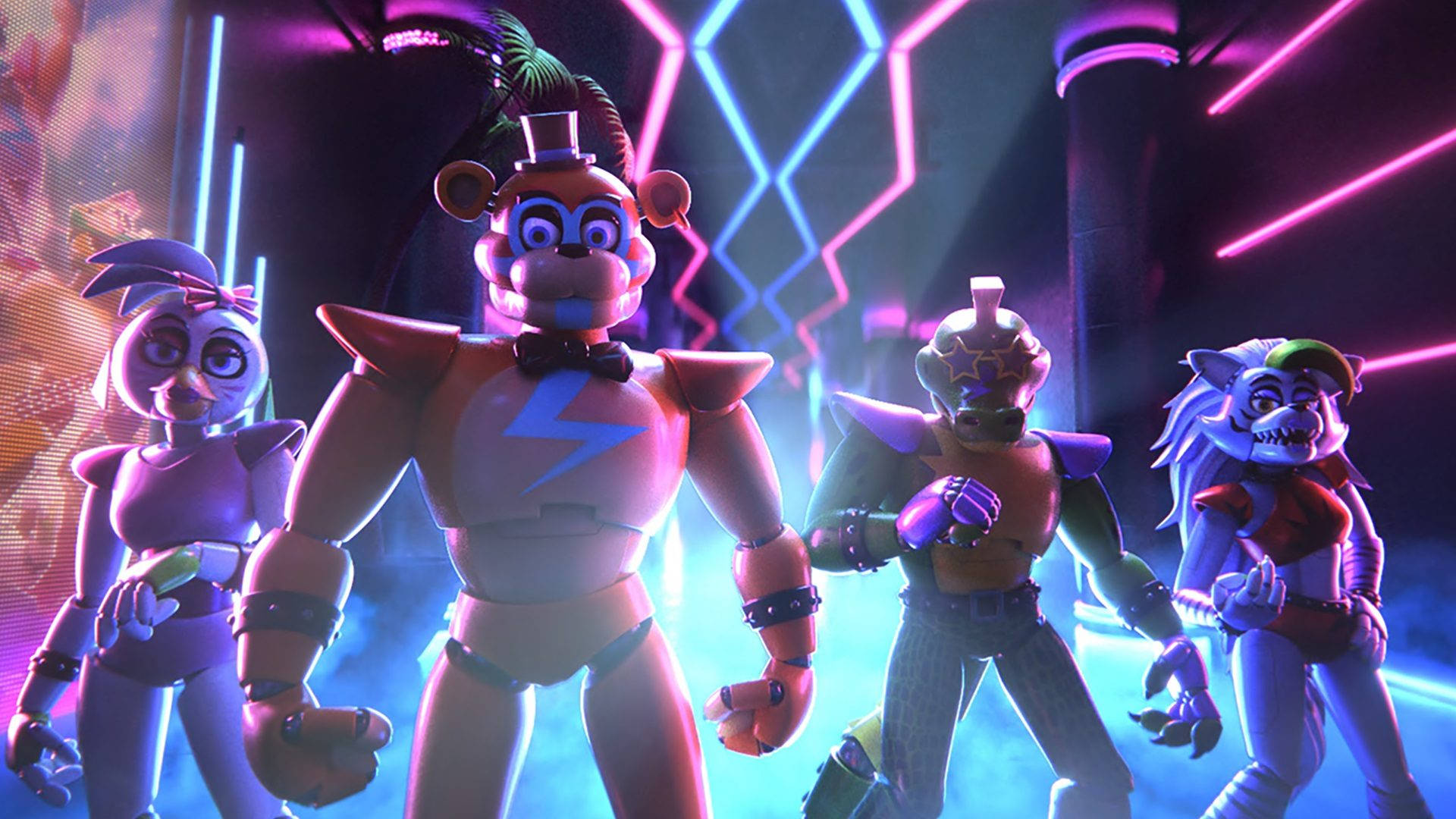 فريق Five Nights At Freddy's Security Breach خلفية