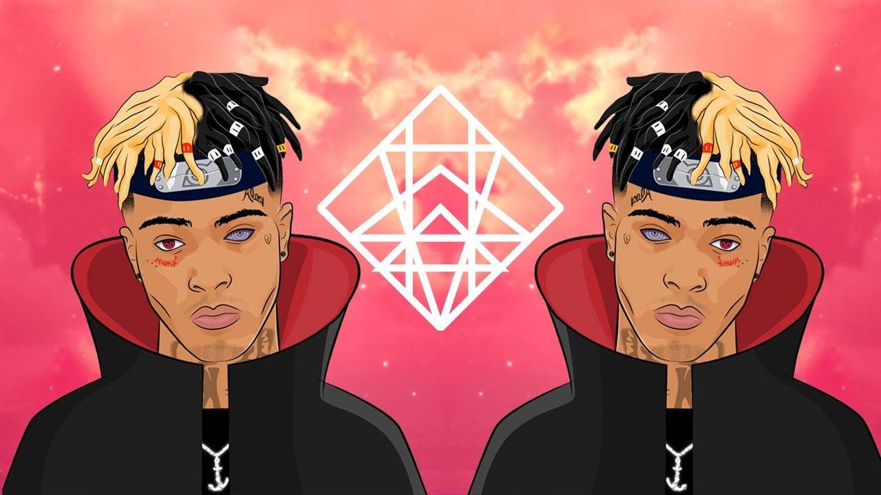 فن أنمي Xxxtentacion من الجانبين خلفية