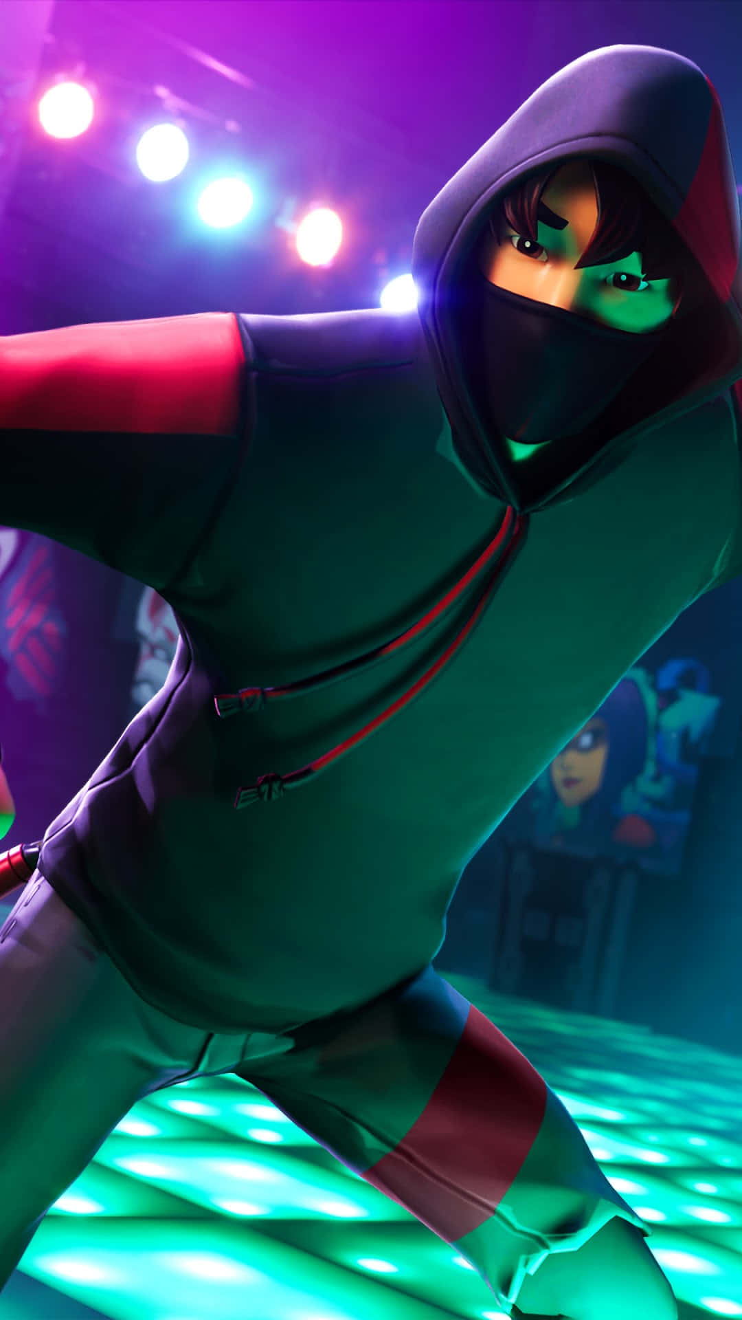 فورتنايت جالاكسي فم مغطى خلفية
