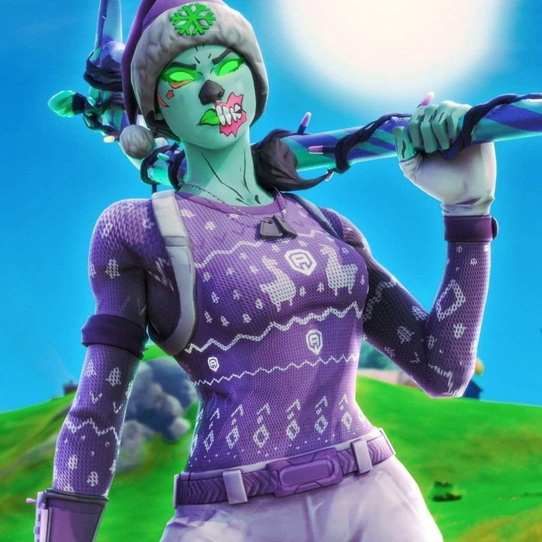 فورتنايت صورة شخصية زي غول تروبر الملحمي خلفية